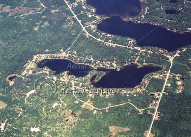 Little Long Lake in Iosco County, Michigan